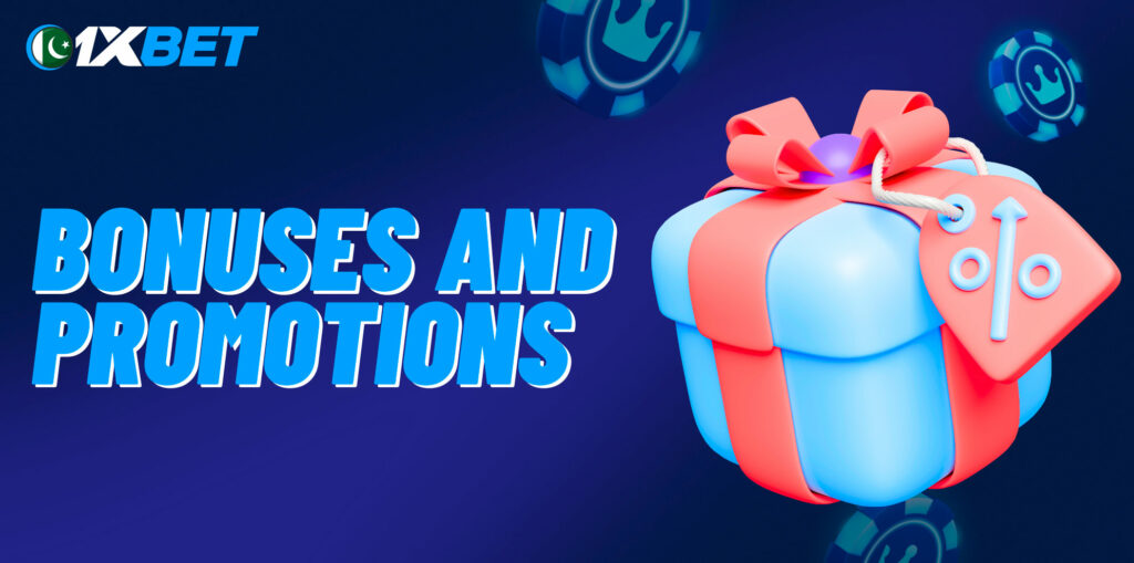 1xbet offers a wide range of bonuses and promotions