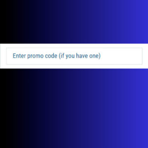 Enter the promo code